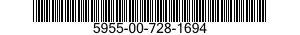 5955-00-728-1694  5955007281694 007281694