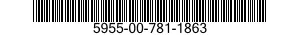 5955-00-781-1863  5955007811863 007811863