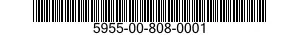 5955-00-808-0001  5955008080001 008080001