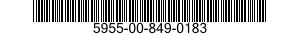 5955-00-849-0183  5955008490183 008490183