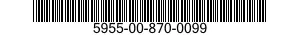 5955-00-870-0099 OSCILLATING GROUP 5955008700099 008700099