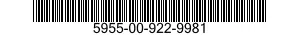 5955-00-922-9981  5955009229981 009229981