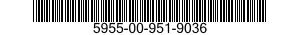 5955-00-951-9036  5955009519036 009519036