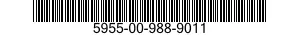 5955-00-988-9011 CRYSTAL UNIT,QUARTZ 5955009889011 009889011