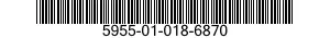 5955-01-018-6870  5955010186870 010186870