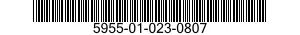 5955-01-023-0807  5955010230807 010230807