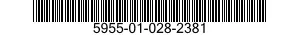 5955-01-028-2381  5955010282381 010282381