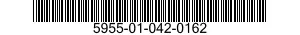 5955-01-042-0162 CRYSTAL UNIT,QUARTZ 5955010420162 010420162