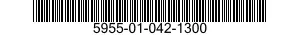5955-01-042-1300 CRYSTAL UNIT,QUARTZ 5955010421300 010421300