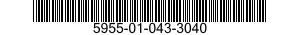 5955-01-043-3040  5955010433040 010433040