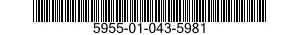 5955-01-043-5981  5955010435981 010435981