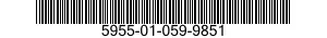 5955-01-059-9851  5955010599851 010599851