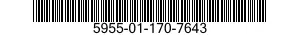 5955-01-170-7643  5955011707643 011707643