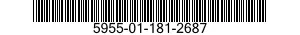 5955-01-181-2687  5955011812687 011812687