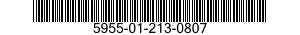 5955-01-213-0807 OSCILLATOR,CRYSTALCONTROLLED 5955012130807 012130807