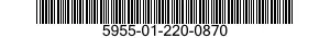 5955-01-220-0870  5955012200870 012200870