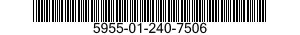 5955-01-240-7506 CRYSTAL UNIT,QUARTZ 5955012407506 012407506