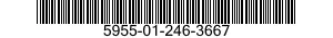 5955-01-246-3667 OSCILLATOR,CRYSTAL CONTROLLED 5955012463667 012463667
