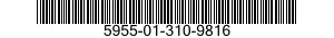 5955-01-310-9816 OSCILLATOR,CRYSTAL CONTROLLED 5955013109816 013109816