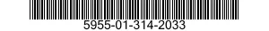 5955-01-314-2033 OSCILLATOR,NONCRYSTAL CONTROLLED 5955013142033 013142033