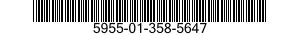 5955-01-358-5647 OSCILLATOR,CRYSTAL CONTROLLED 5955013585647 013585647