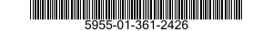 5955-01-361-2426 OSCILLATOR,NONCRYSTAL CONTROLLED 5955013612426 013612426