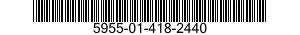 5955-01-418-2440 OSCILLATOR,CRYSTAL CONTROLLED 5955014182440 014182440
