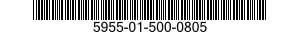 5955-01-500-0805 CRYSTAL UNIT,QUARTZ 5955015000805 015000805