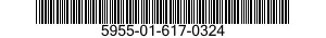 5955-01-617-0324 OSCILLATOR,NONCRYSTAL CONTROLLED 5955016170324 016170324