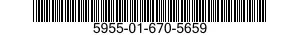 5955-01-670-5659 OSCILLATOR,CRYSTAL CONTROLLED 5955016705659 016705659