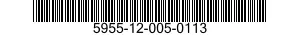 5955-12-005-0113  5955120050113 120050113