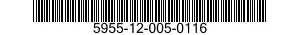 5955-12-005-0116  5955120050116 120050116