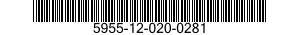 5955-12-020-0281  5955120200281 120200281