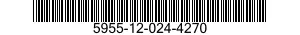 5955-12-024-4270  5955120244270 120244270