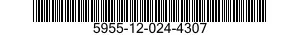 5955-12-024-4307  5955120244307 120244307