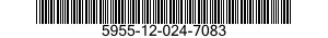 5955-12-024-7083  5955120247083 120247083