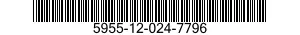 5955-12-024-7796  5955120247796 120247796