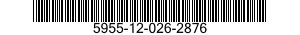 5955-12-026-2876  5955120262876 120262876