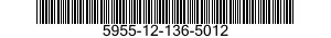 5955-12-136-5012  5955121365012 121365012