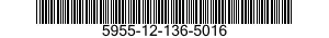 5955-12-136-5016  5955121365016 121365016