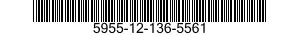 5955-12-136-5561  5955121365561 121365561