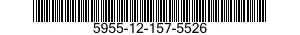 5955-12-157-5526 CRYSTAL UNIT,QUARTZ 5955121575526 121575526