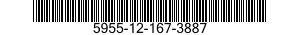 5955-12-167-3887 CRYSTAL UNIT,QUARTZ 5955121673887 121673887