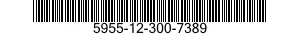 5955-12-300-7389 CRYSTAL UNIT,QUARTZ 5955123007389 123007389