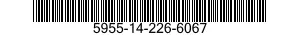 5955-14-226-6067 CRYSTAL UNIT,QUARTZ 5955142266067 142266067