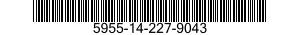 5955-14-227-9043  5955142279043 142279043