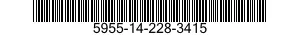 5955-14-228-3415 CRYSTAL UNIT,QUARTZ 5955142283415 142283415