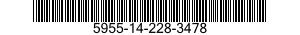 5955-14-228-3478  5955142283478 142283478