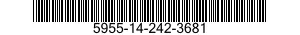 5955-14-242-3681  5955142423681 142423681
