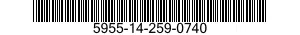 5955-14-259-0740  5955142590740 142590740
